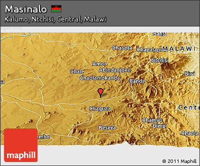 Physical Panoramic Map of Masinalo