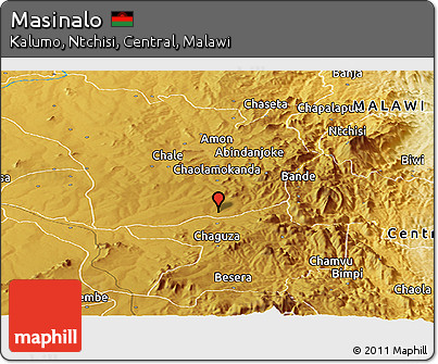 Physical Panoramic Map of Masinalo