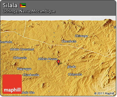Physical 3D Map of Silala