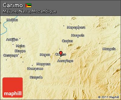 Physical 3D Map of Carimo