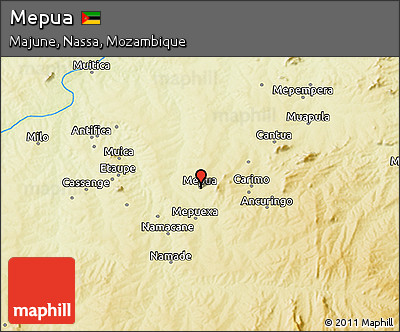Physical 3D Map of Mepua