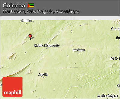 Physical 3D Map of Colocoa