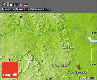 Physical Map of Pilhuate