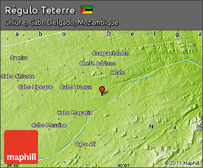 Physical Map of Régulo Teterre