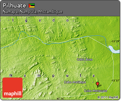 Physical Map of Pilhuate