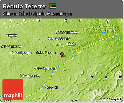 Physical Map of Régulo Teterre