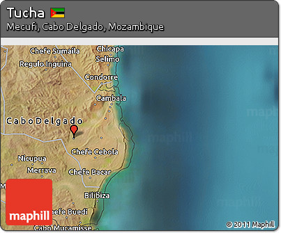 Satellite 3D Map of Tucha