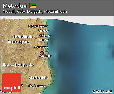 Satellite 3D Map of Metodué
