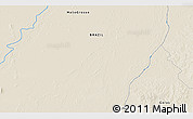 Shaded Relief 3D Map of the area around 13° 24' 15" S, 50° 55' 29" W