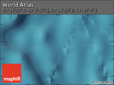 Satellite Map of the Area around 13° 24' 15" S, 61° 16' 29" E