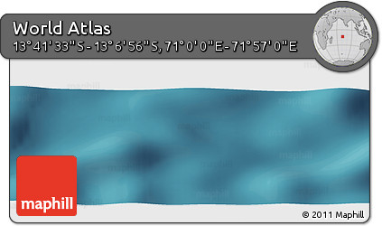 Satellite Panoramic Map of the Area around 13° 24' 15" S, 71° 28' 29" E