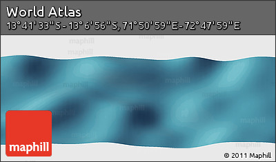 Satellite Panoramic Map of the Area around 13° 24' 15" S, 72° 19' 29" E