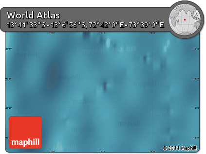 Satellite Map of the Area around 13° 24' 15" S, 73° 10' 30" E