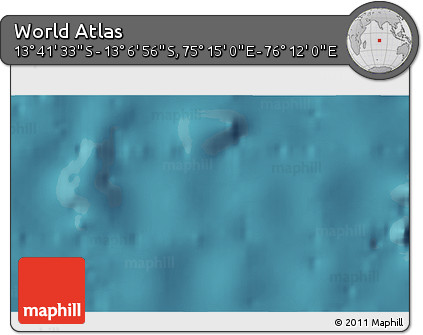 Satellite 3D Map of the Area around 13° 24' 15" S, 75° 43' 29" E