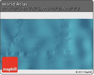 Satellite 3D Map of the Area around 13° 24' 15" S, 78° 16' 30" E