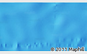 Physical 3D Map of the area around 13° 24' 15" S, 95° 7' 30" W