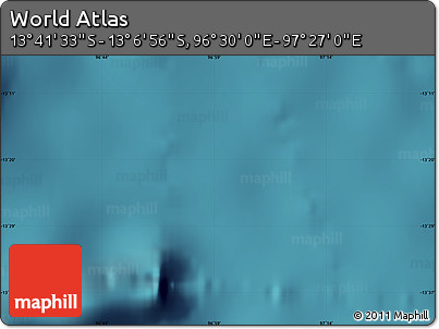 Satellite Map of the Area around 13° 24' 15" S, 96° 58' 29" E
