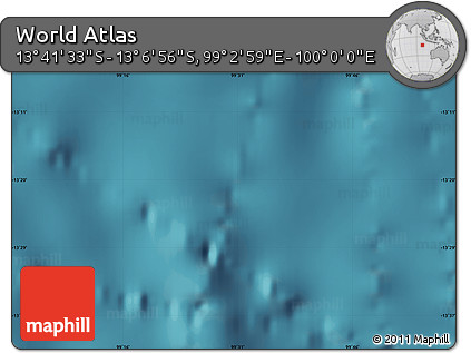 Satellite Map of the Area around 13° 24' 15" S, 99° 31' 30" E