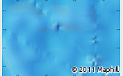 Physical Map of the area around 13° 24' 15" S, 9° 16' 30" W