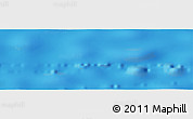 Physical Panoramic Map of the area around 13° 55' 11" S, 127° 25' 30" W