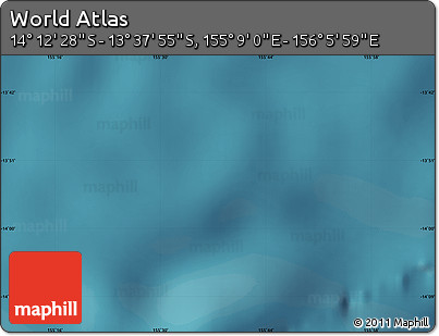 Satellite Map of the Area around 13° 55' 11" S, 155° 37' 30" E