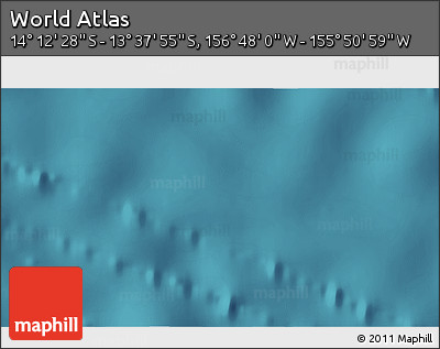 Satellite 3D Map of the Area around 13° 55' 11" S, 156° 19' 29" W