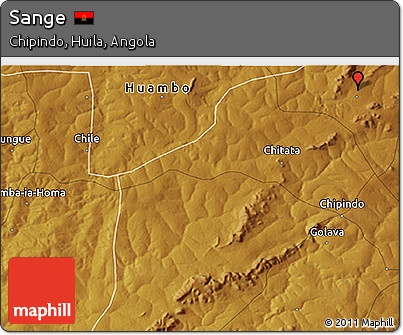 Physical 3D Map of Sange
