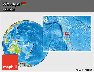 Physical Location Map of Wosaga
