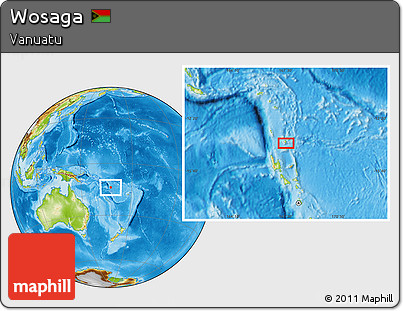 Physical Location Map of Wosaga