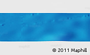 Shaded Relief Panoramic Map of the area around 13° 55' 11" S, 168° 13' 29" W