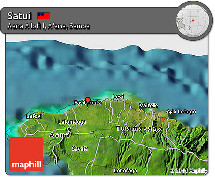 Satellite 3D Map of Satui