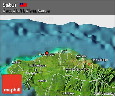 Satellite 3D Map of Satui