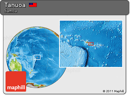 Physical Location Map of Tanuoa