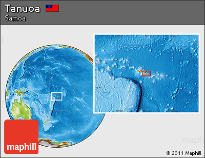 Physical Location Map of Tanuoa