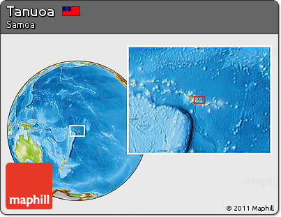 Physical Location Map of Tanuoa