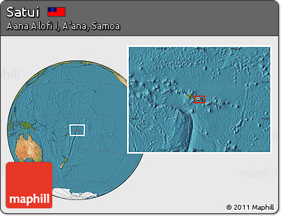 Satellite Location Map of Satui
