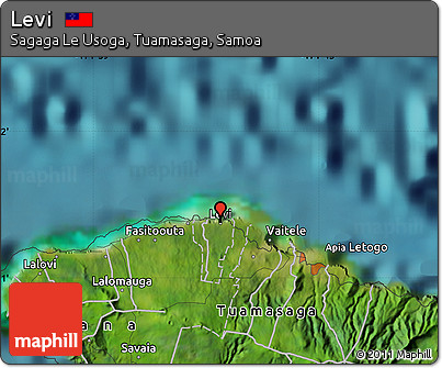 Satellite Map of Levi