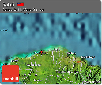 Satellite Map of Satui