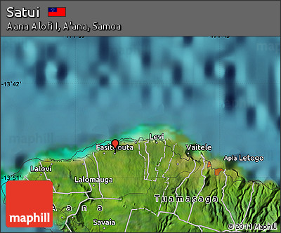 Satellite Map of Satui