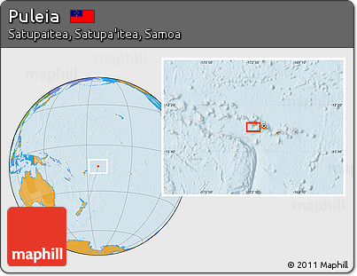 Political Location Map of Puleia