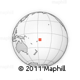Outline Map of the Area around 13° 55' 11" S, 175° 1' 30" W, rectangular outline