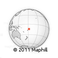 Outline Map of the Area around 13° 55' 11" S, 177° 34' 29" W, rectangular outline