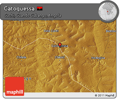 Physical 3D Map of Catoquessa