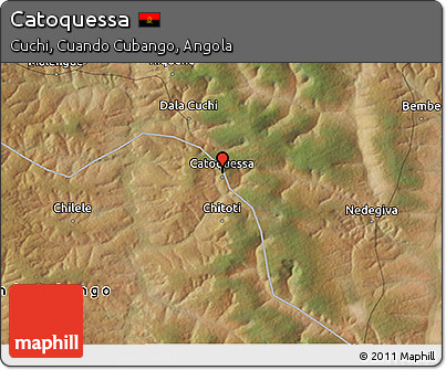 Satellite 3D Map of Catoquessa