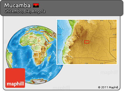 Physical Location Map of Mucamba