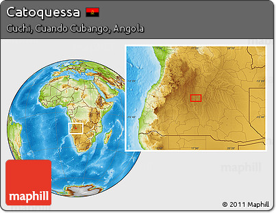 Physical Location Map of Catoquessa