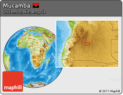 Physical Location Map of Mucamba