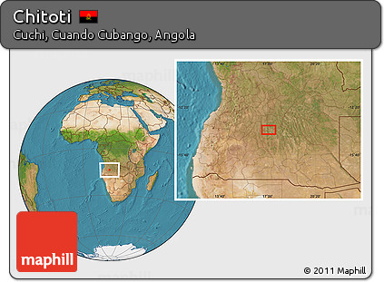 Satellite Location Map of Chitoti