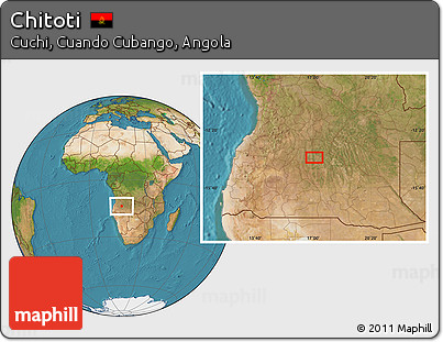 Satellite Location Map of Chitoti