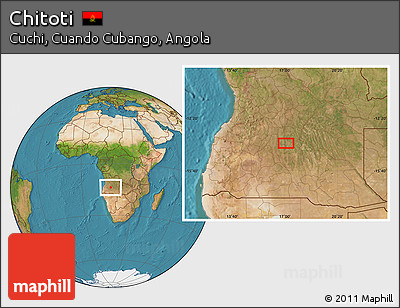 Satellite Location Map of Chitoti